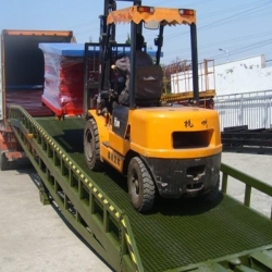 6T,8T,10T,12T,15T hydraulic container loading dock ramp lift