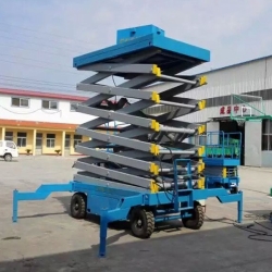 18m mobile scissor lift table