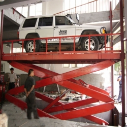 hydraulic scissor platform lifts for car