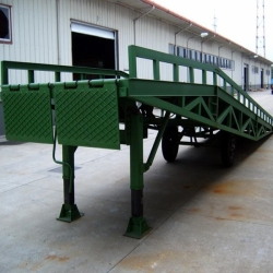 heavy duty forklift container ramps for warehouse
