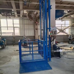 small warehouse goods lift