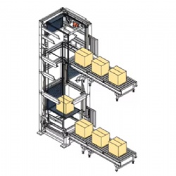 Automated Detection Enhancing Safety Vertical Lift Chain Conveyor Continuous Vertical Conveyor