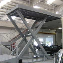 scissor platform lifts for car